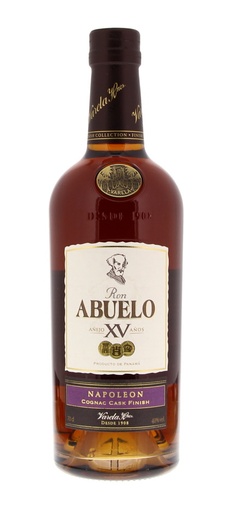[R18.6] Abuelo Añejo XV YO Napoleon 70cl 40º (R) GBX x6